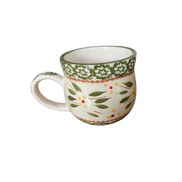 Set of 3 Temp-tations Old World Green 12 oz Mugs - Picture 9 of 12